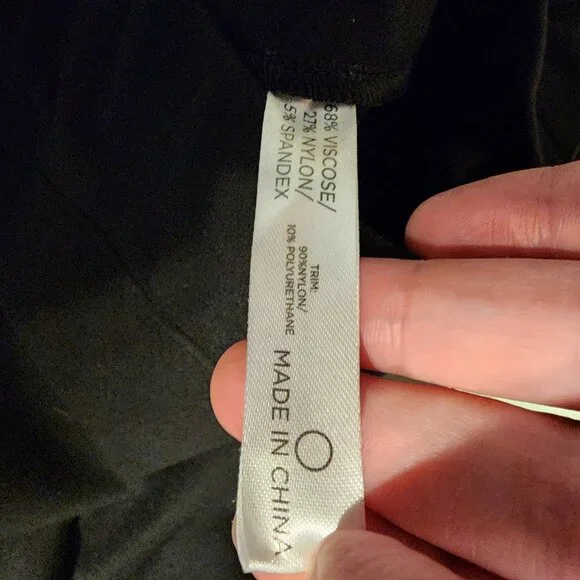 Tuckernuck Black Compression September Pant NWT Med - Picture 8 of 11